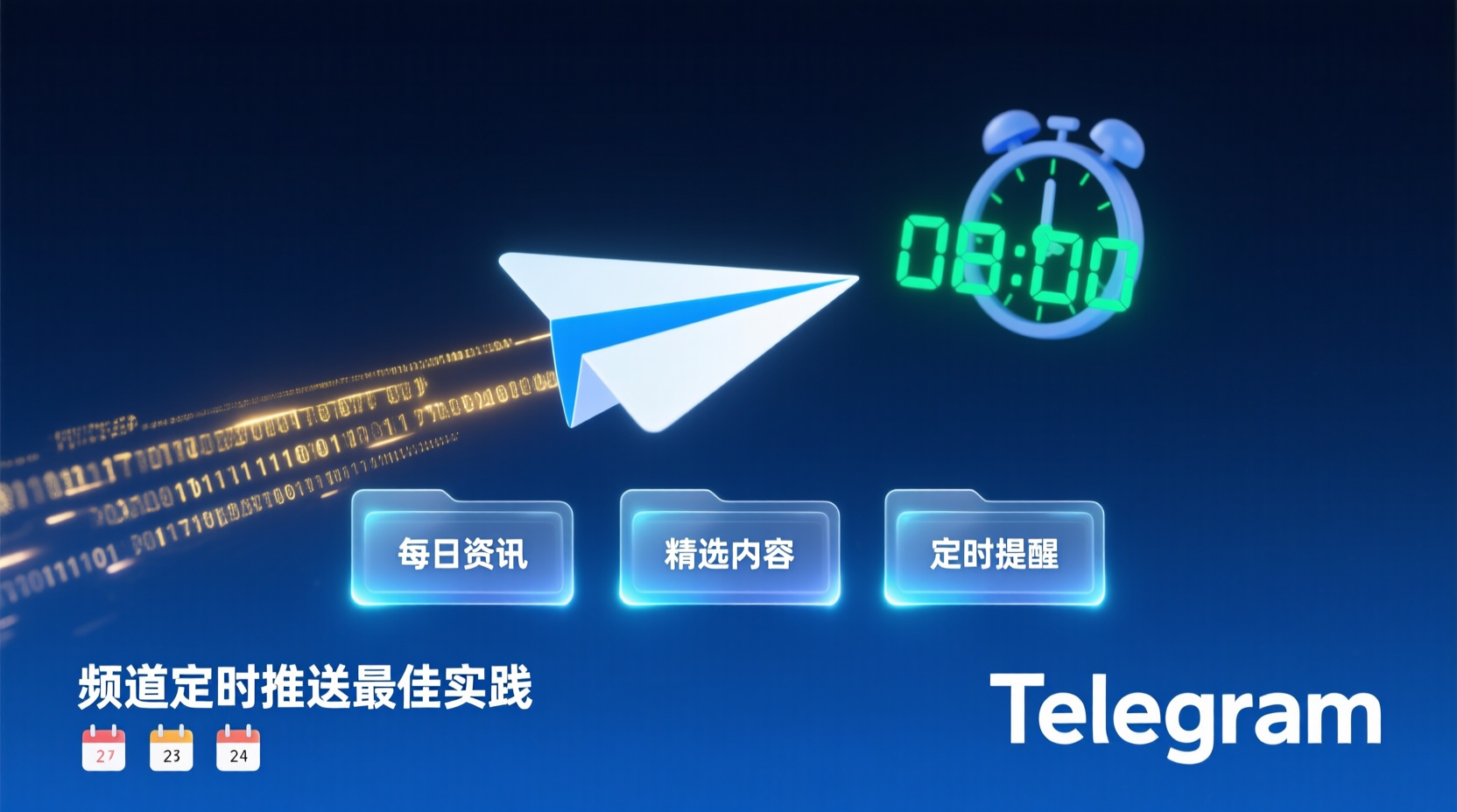 Telegram频道定时推送最佳实践