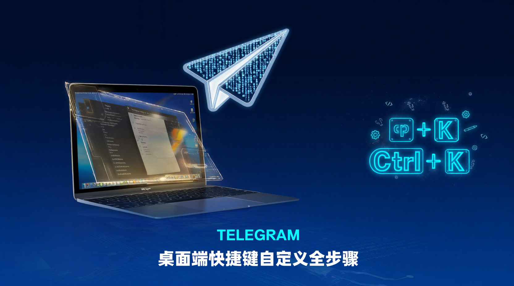 Telegram桌面端快捷键自定义全步骤